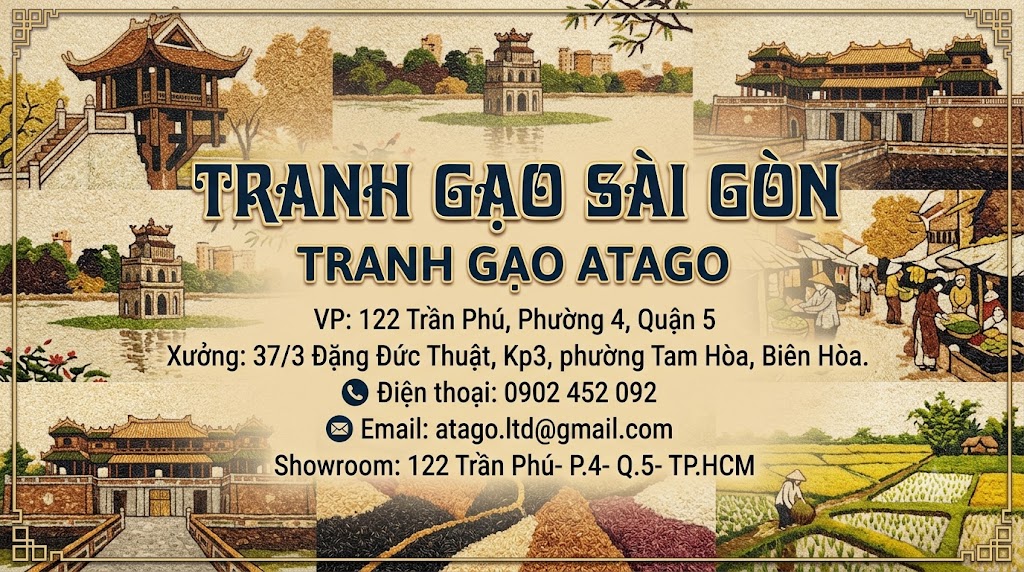Tranh Gạo Việt Nam: Nghệ Thuật Độc Đáo Từ Hạt Gạo – Hành Trình Từ Ruộng Đồng Đến Tác Phẩm Nghệ Thuật Đỉnh Cao