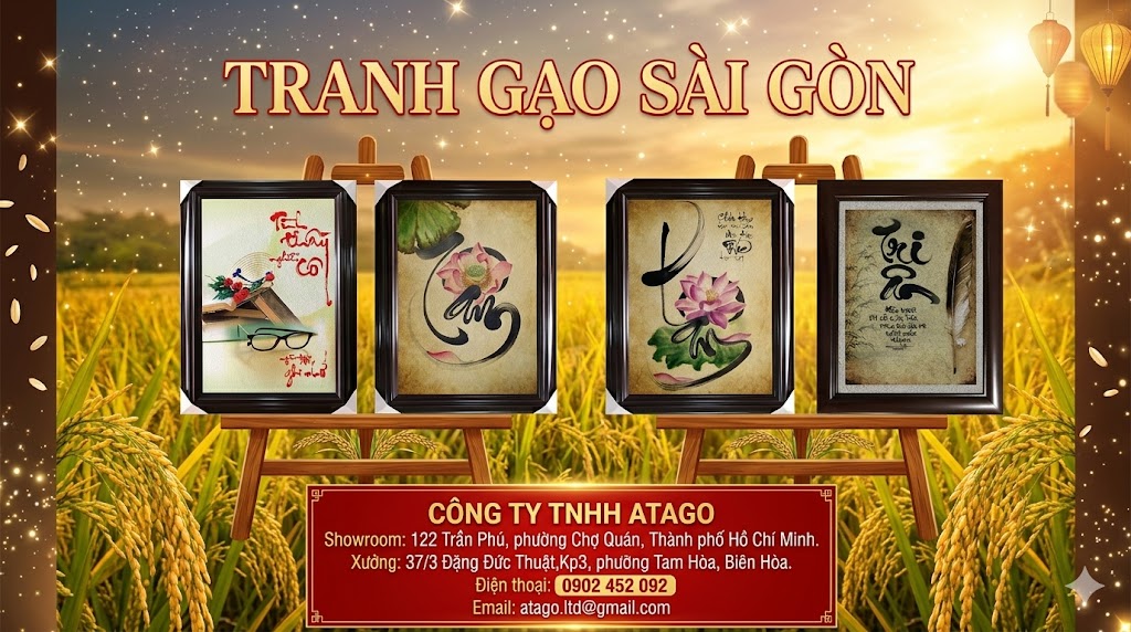 Gallary tranh gạo sài gòn